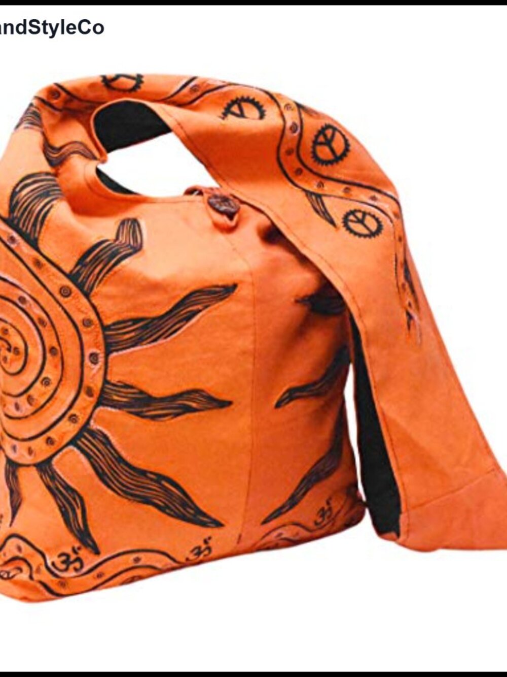 Boho Crossbody Hobo Bag Women Handmade Cotton Hippie Sling Purse